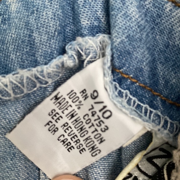 Vintage Denim and Lace Dress - Picture 4 of 9